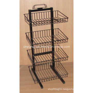 4 Tier Floor Basket Shelf (PHY324)